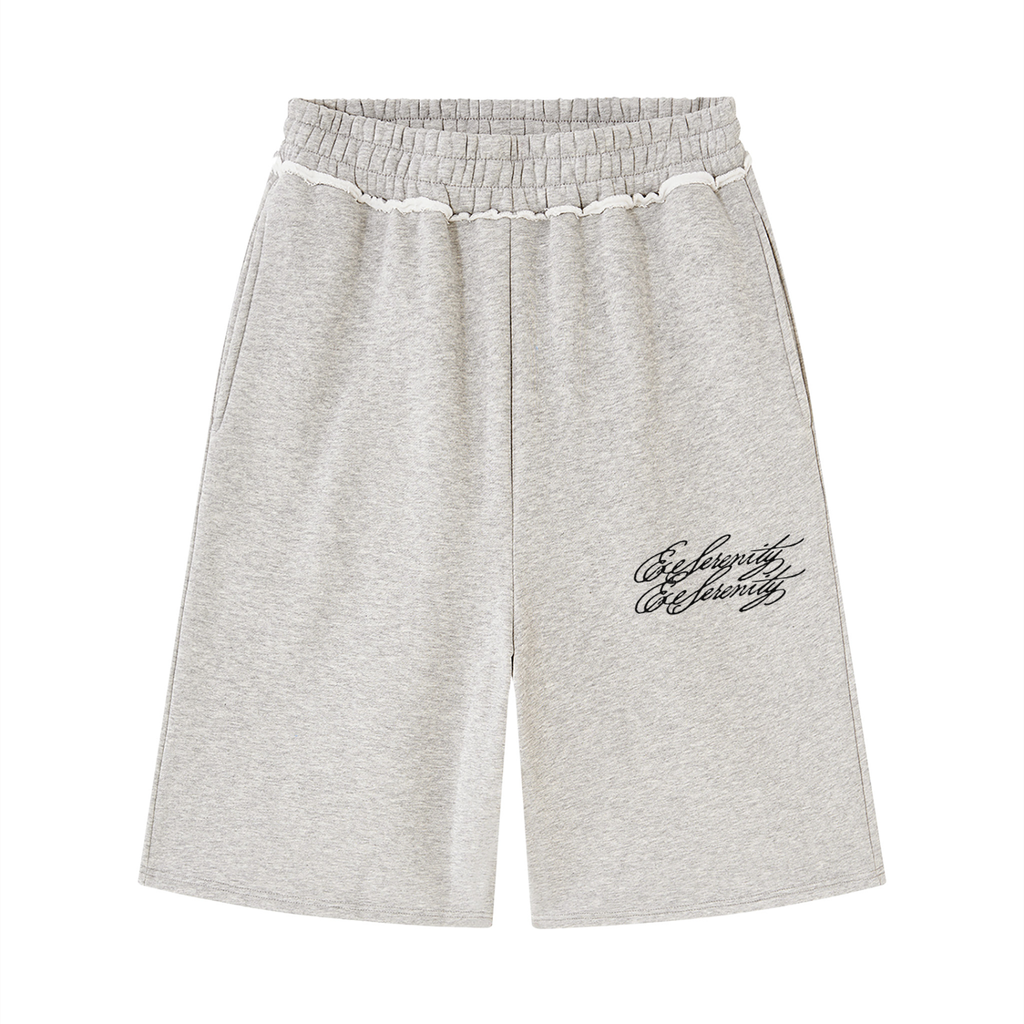 "Double" sweat shorts