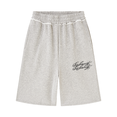 "Double" sweat shorts