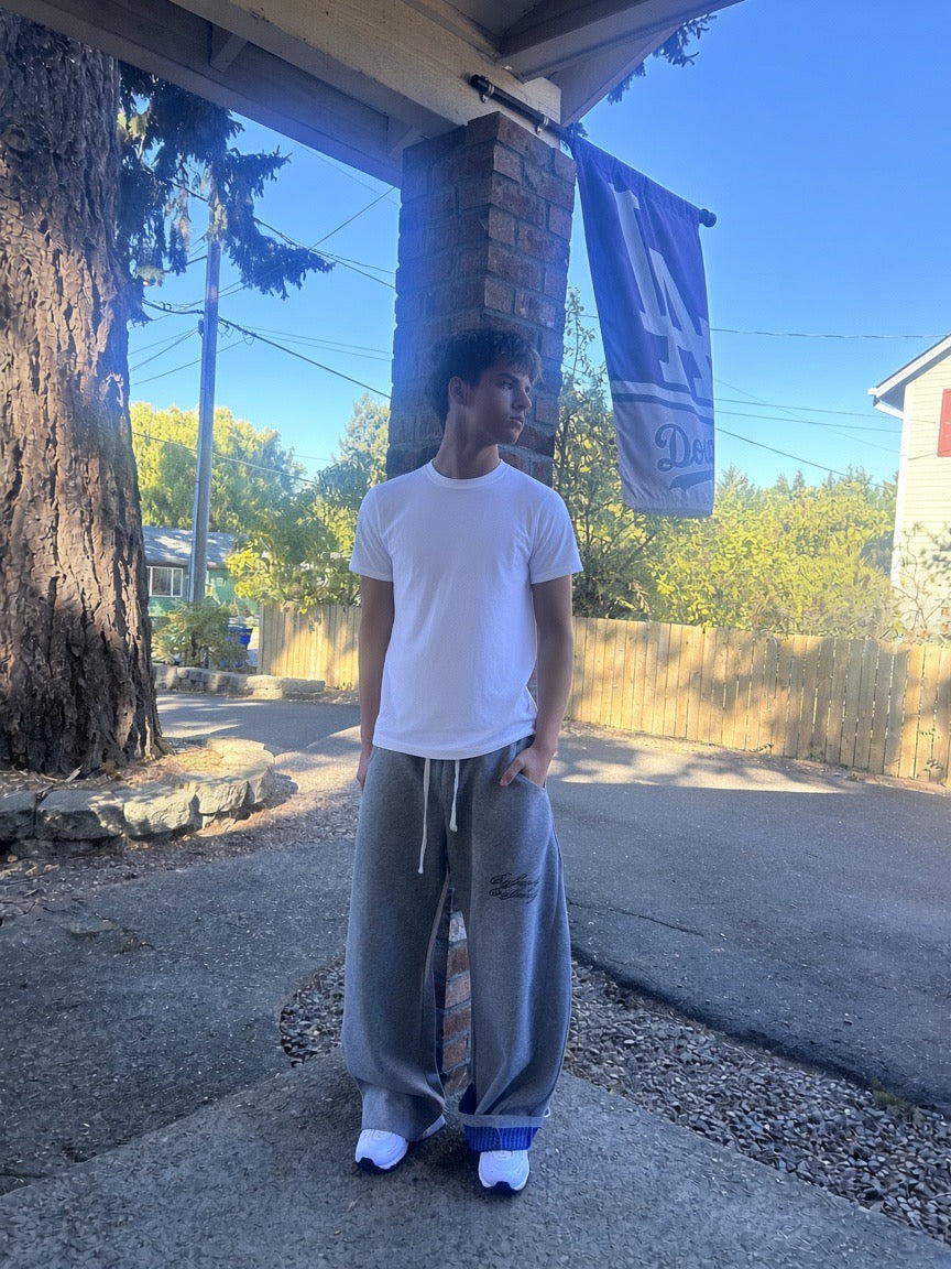 Plaid  "Double" Sweatpants